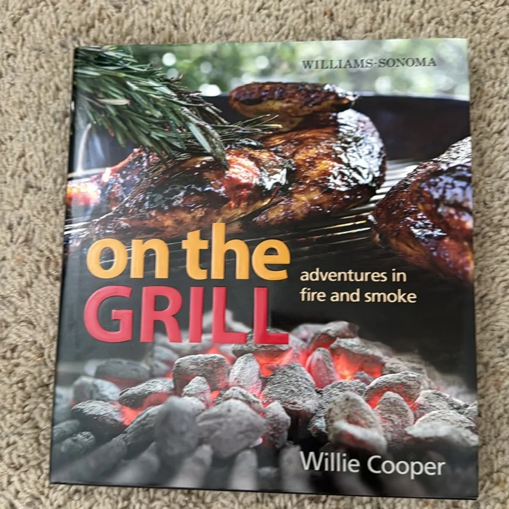 Williams Sonoma Cookbooks “on the grill” & “Bride & Groom Entertaining”